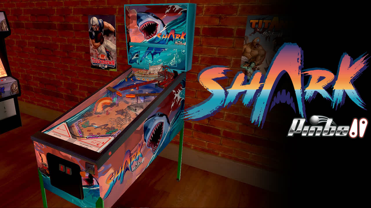 #1. Shark Pinball (Nintendo) 由: SuperPowerUpGames