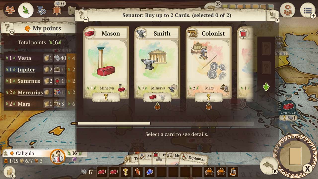 #2. Concordia: Digital Edition (Nintendo) 来自: Acram Digital