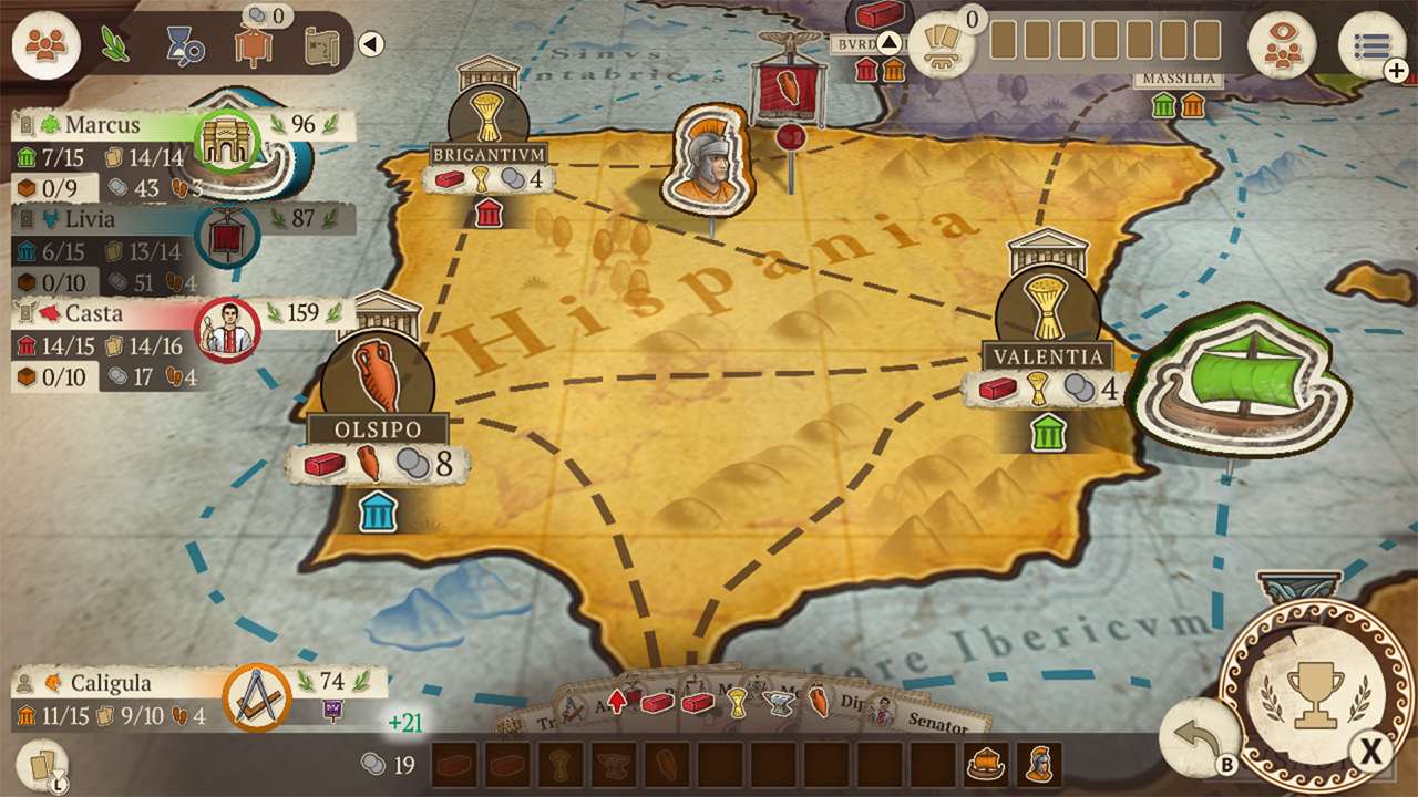 #3. Concordia: Digital Edition (Nintendo) 来自: Acram Digital