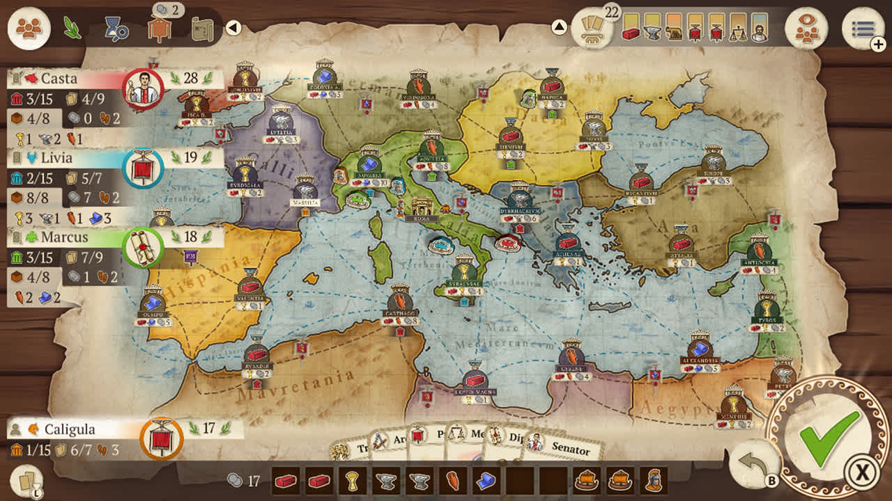 #1. Concordia: Digital Edition (Nintendo) 来自: Acram Digital