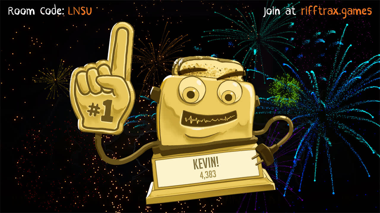 #5. RiffTrax: The Game (Nintendo) 由: Wide Right Interactive