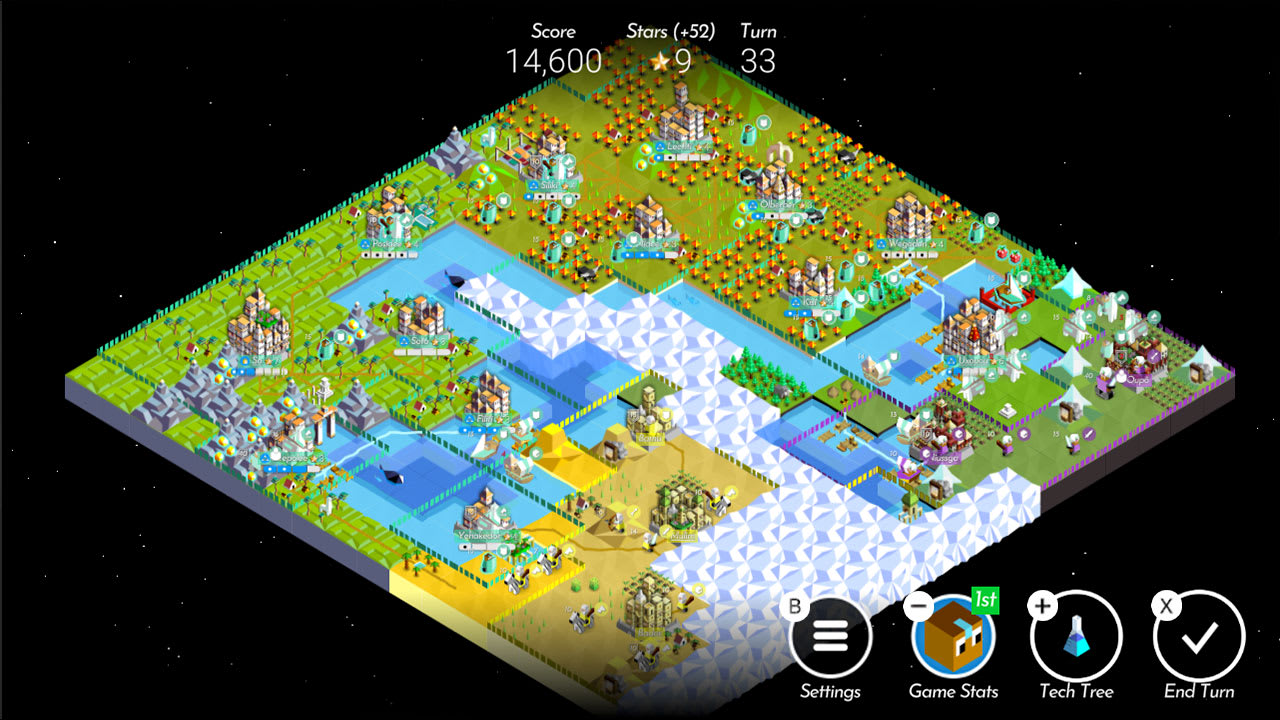 #1. The Battle of Polytopia (Nintendo) بواسطة: Midjiwan