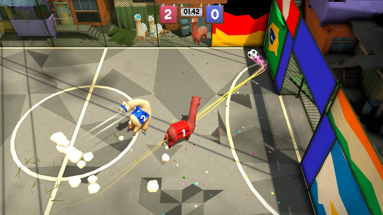 #2. Alpaca Ball: Allstars (Nintendo) Podle: Leoful