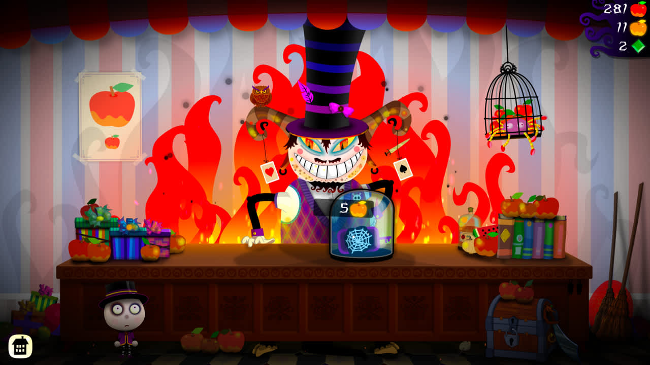 #6. Ghosts and Apples (Nintendo) Podle: 7 Raven Studios