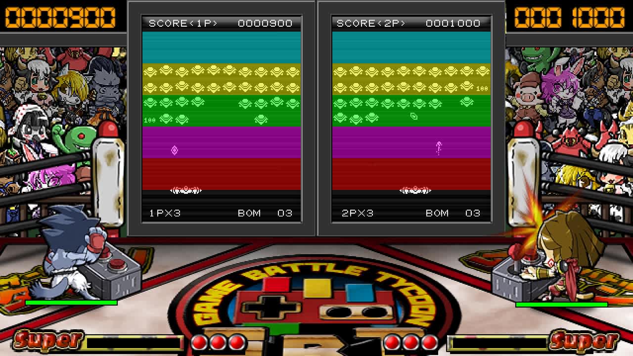 #2. Pixel Game Maker Series GAME BATTLE TYCOON (Nintendo) Por: Gotcha Gotcha Games