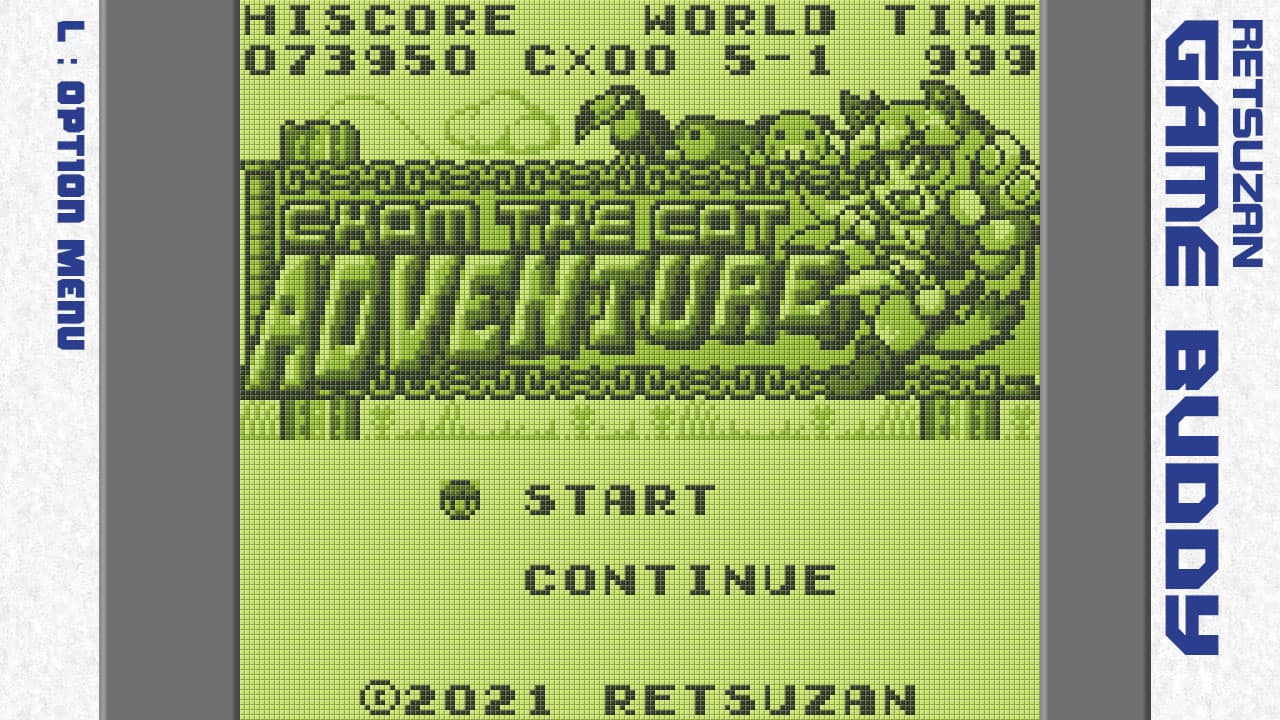 #1. Pixel Game Maker Series CHAM THE CAT ADVENTURE (Nintendo) De: Gotcha Gotcha Games