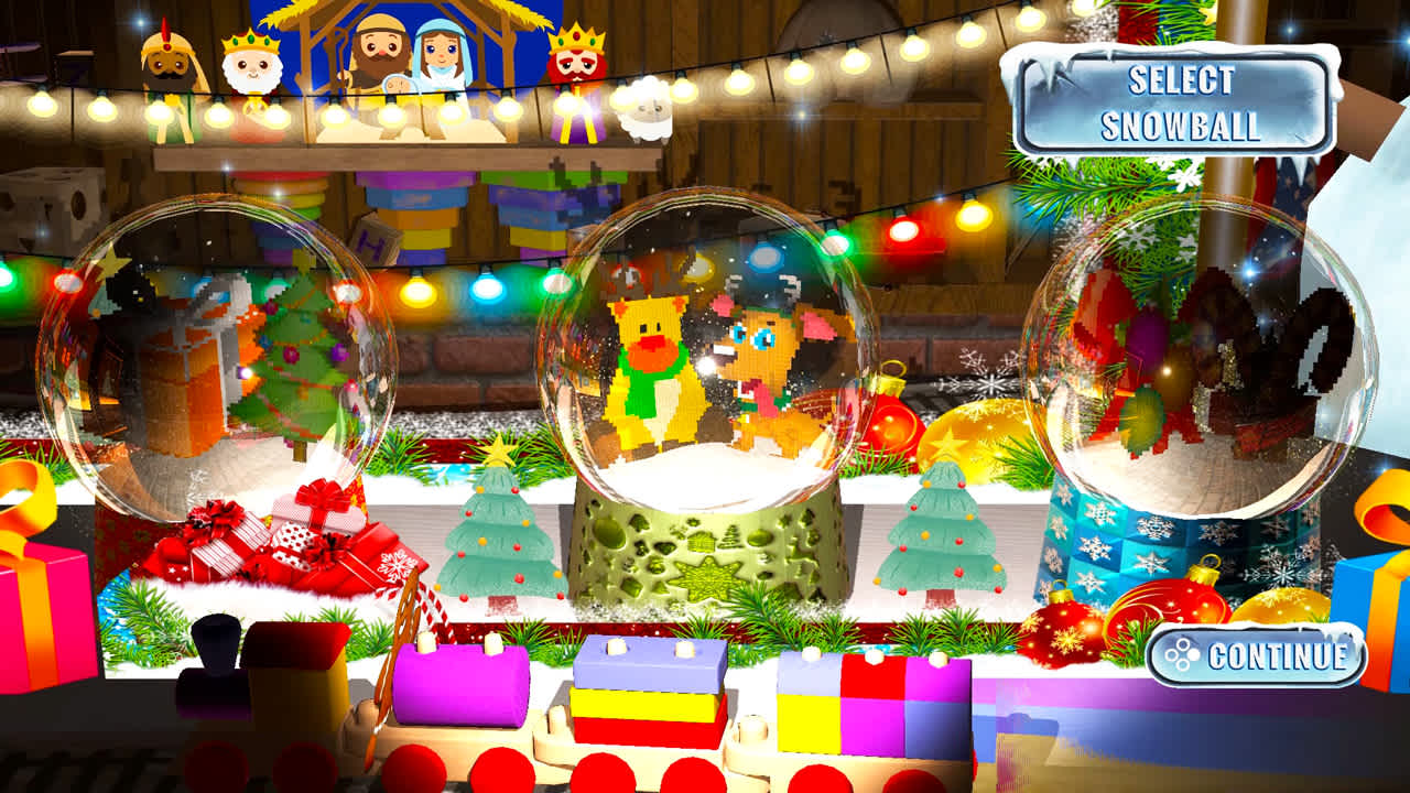 #4. Merry Christmas Snowball Bubble (Nintendo) By: FuriouSoftPhoenix