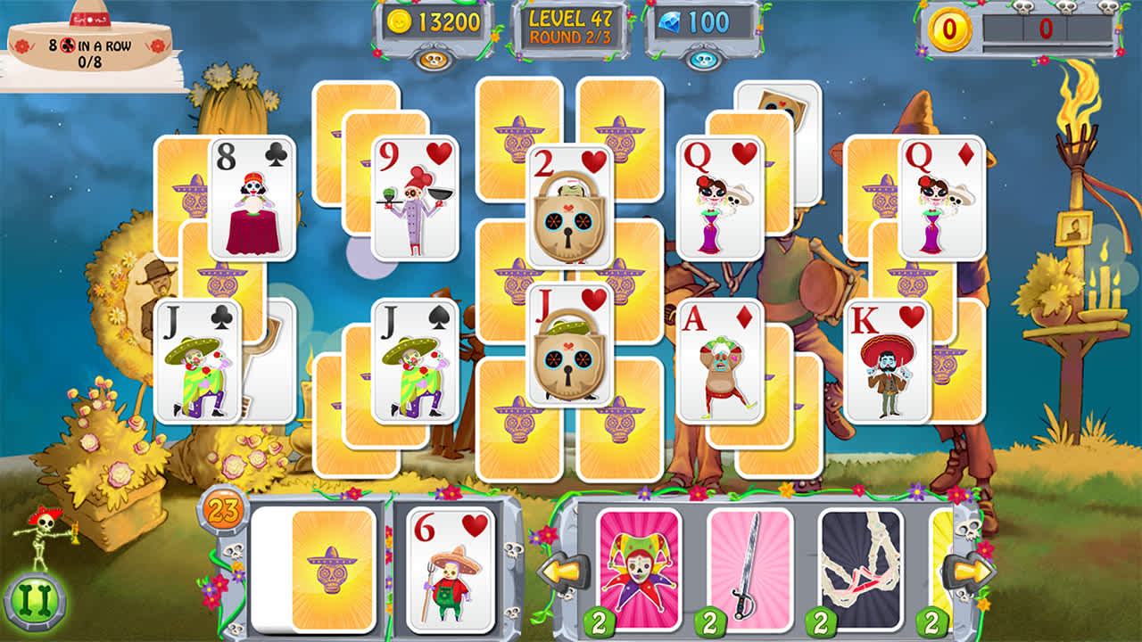 #3. Day of the Dead: Solitaire Collection (Nintendo) 由: Green Sauce Games