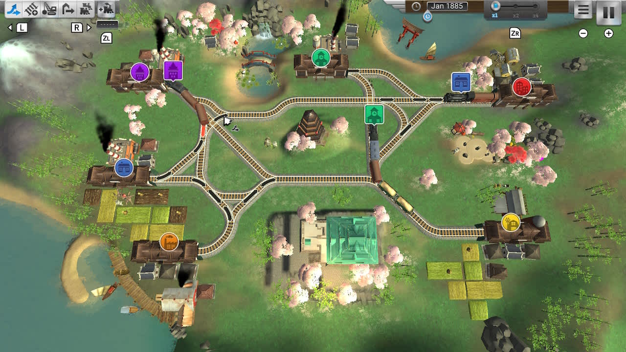 #5. Train Valley: Console Edition (Nintendo) Με: BlitWorks