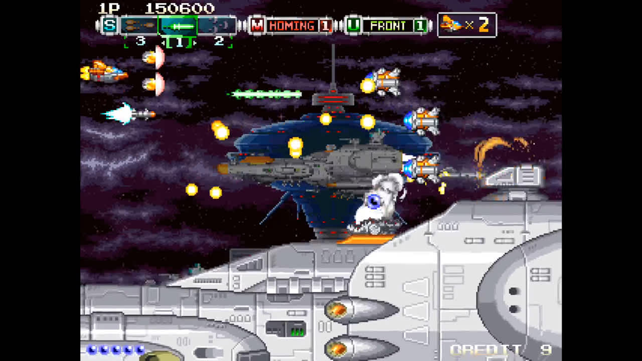 #6. Andro Dunos 2 (Nintendo) Podle: MAXIMUM ENT FRANCE