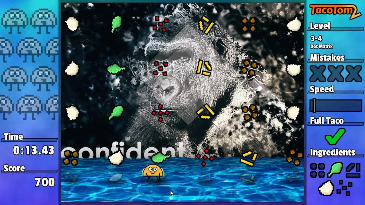 #2. Taco Tom 2 (Nintendo) 由: Penguin Pop Games