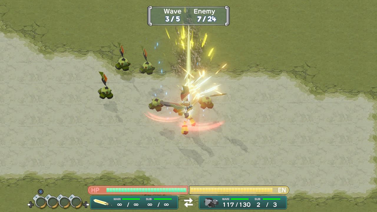 #4. CosmicBreak Gun & Slash (Nintendo) Podle: CyberStep