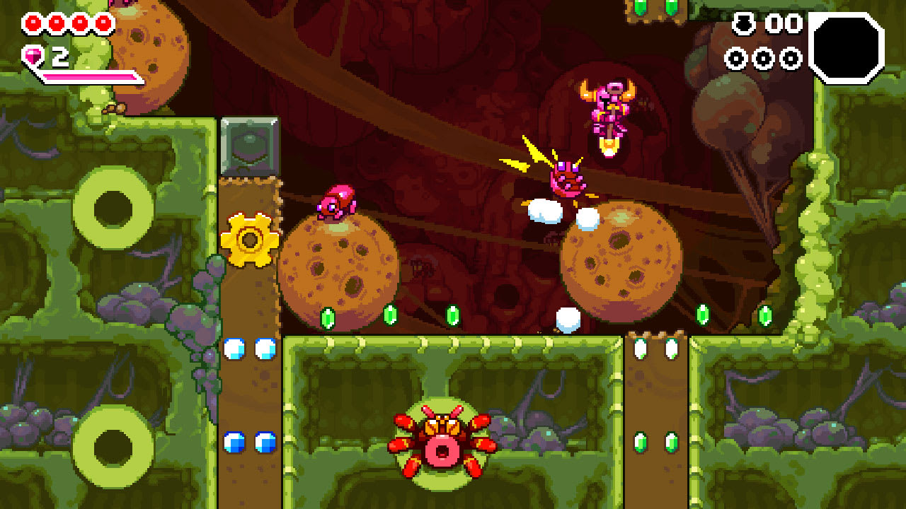 #2. Shovel Knight Dig (Nintendo) Podle: Yacht Club Games