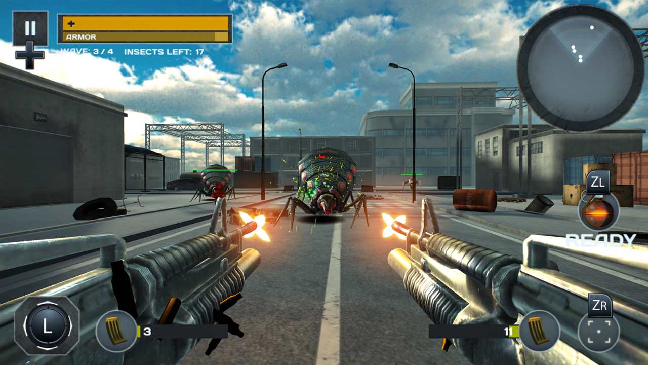 #2. Dead Invaders: Modern War 3D (Nintendo) By: T-Bull