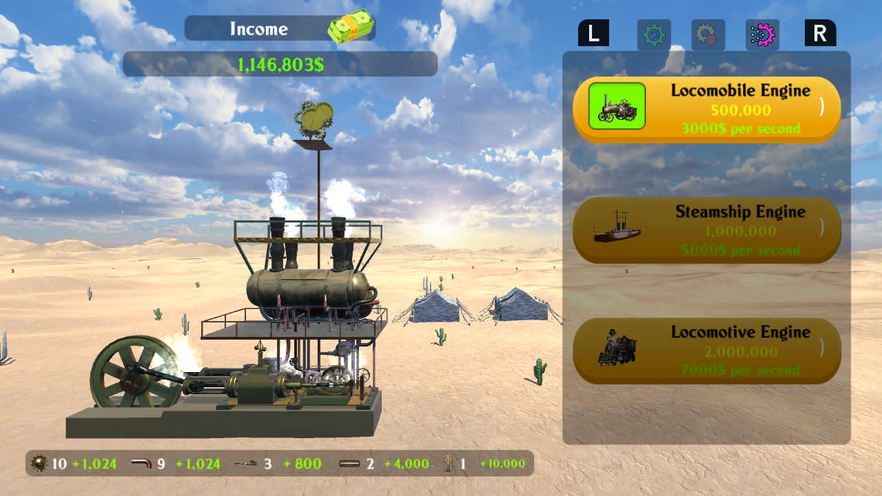 #4. Steam Engine (Nintendo) 由: RandomSpin Games