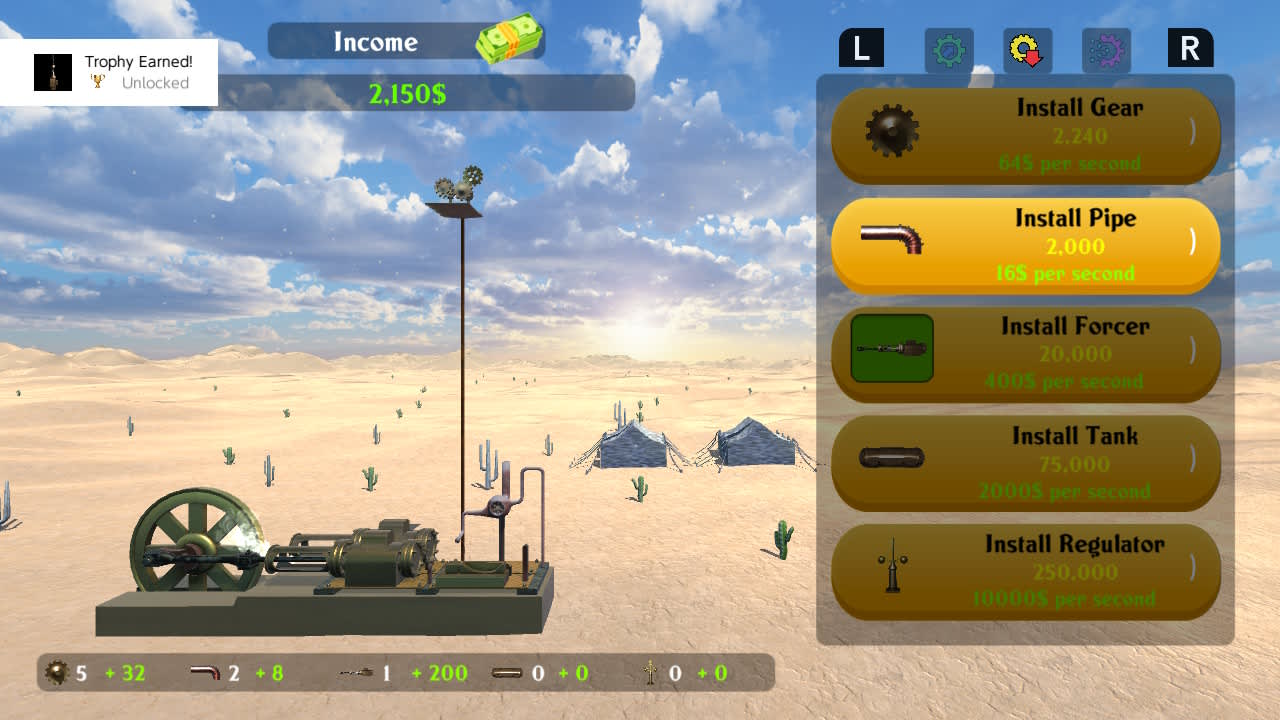 #1. Steam Engine (Nintendo) 由: RandomSpin Games