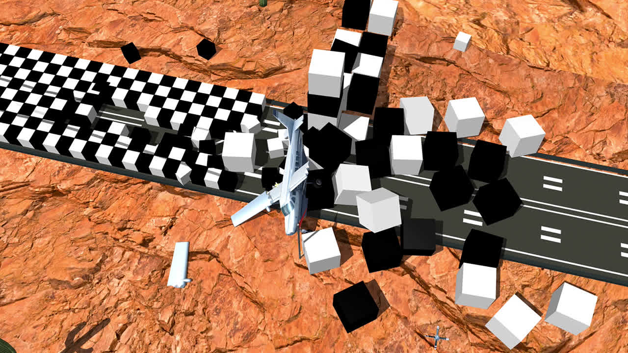 #4. Crazy Plane Landing (Nintendo) By: BoomBit Games