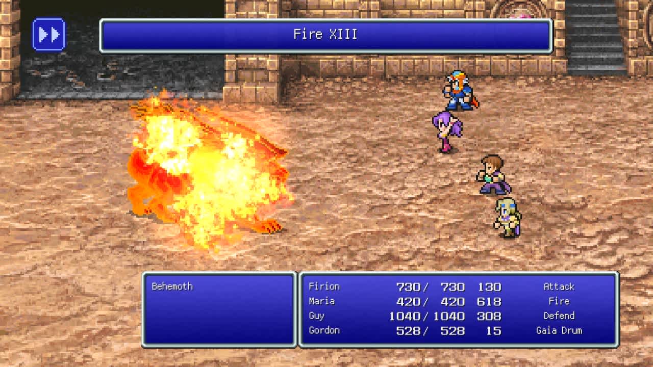 #3. FINAL FANTASY II (Nintendo) 由: SQUARE ENIX