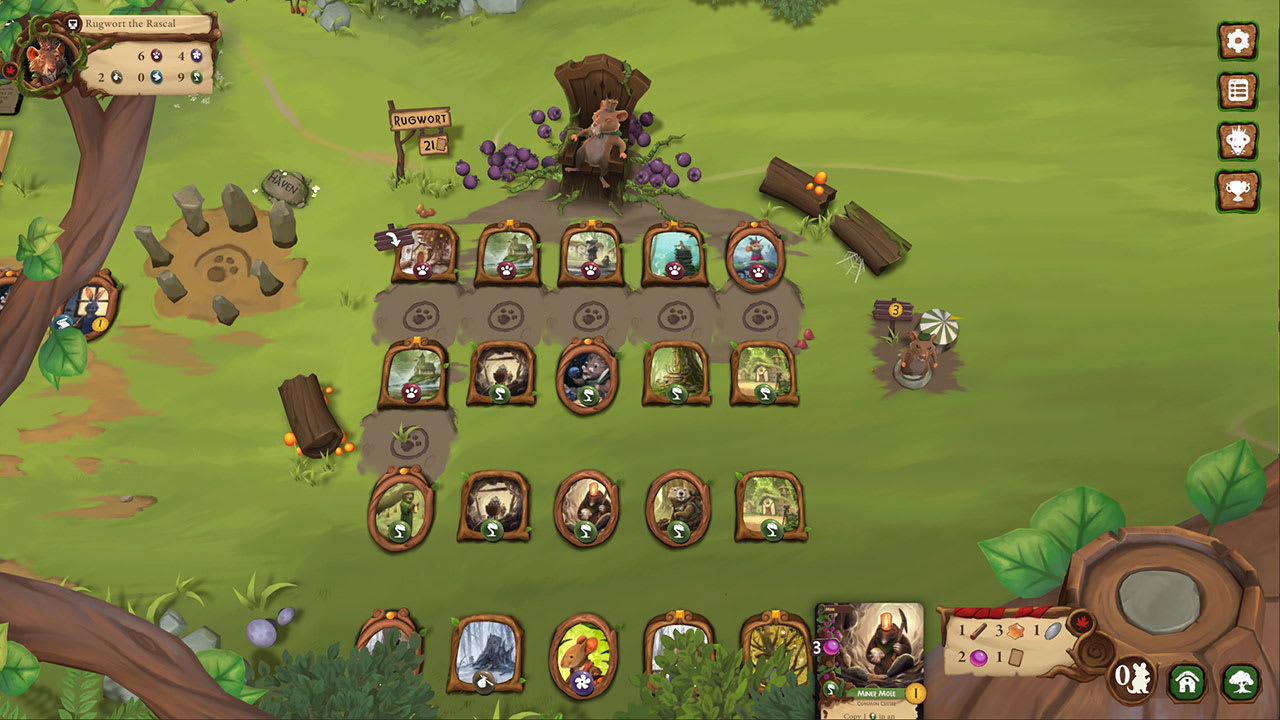 #1. Everdell (Nintendo) Podle: Dire Wolf Digital