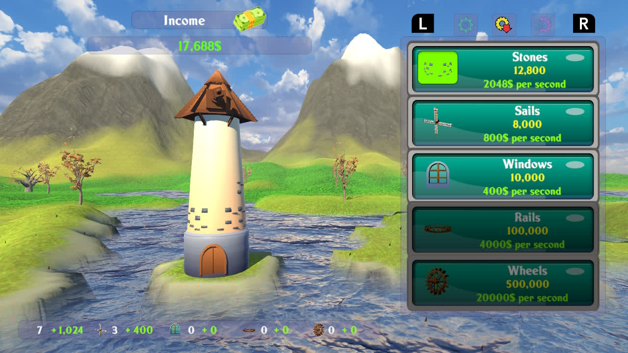 #1. Windmill Engine (Nintendo) By: RandomSpin Games