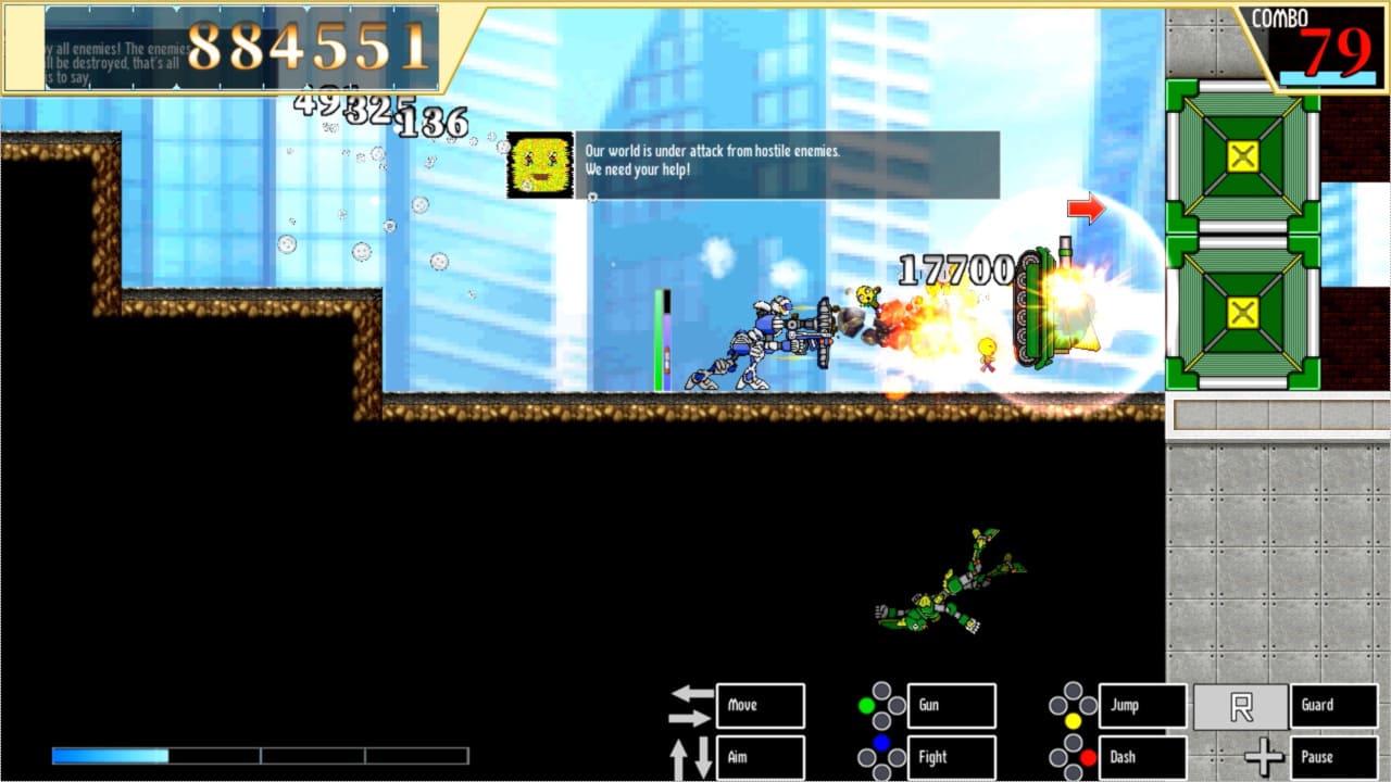 #3. Pixel Game Maker Series BombMachine Gunzohg (Nintendo) Por: Gotcha Gotcha Games