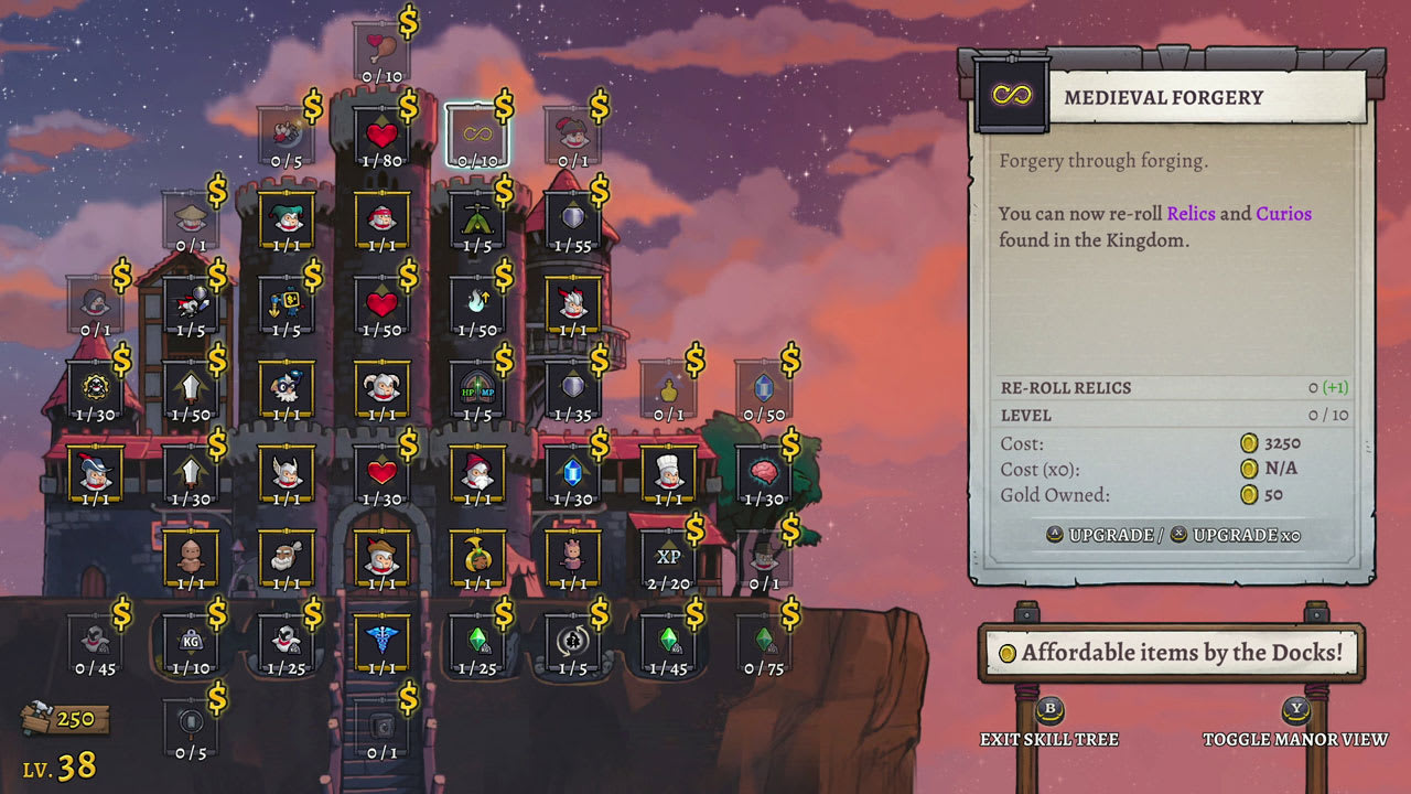 #6. Rogue Legacy 2 (Nintendo) Ved: Cellar Door Games