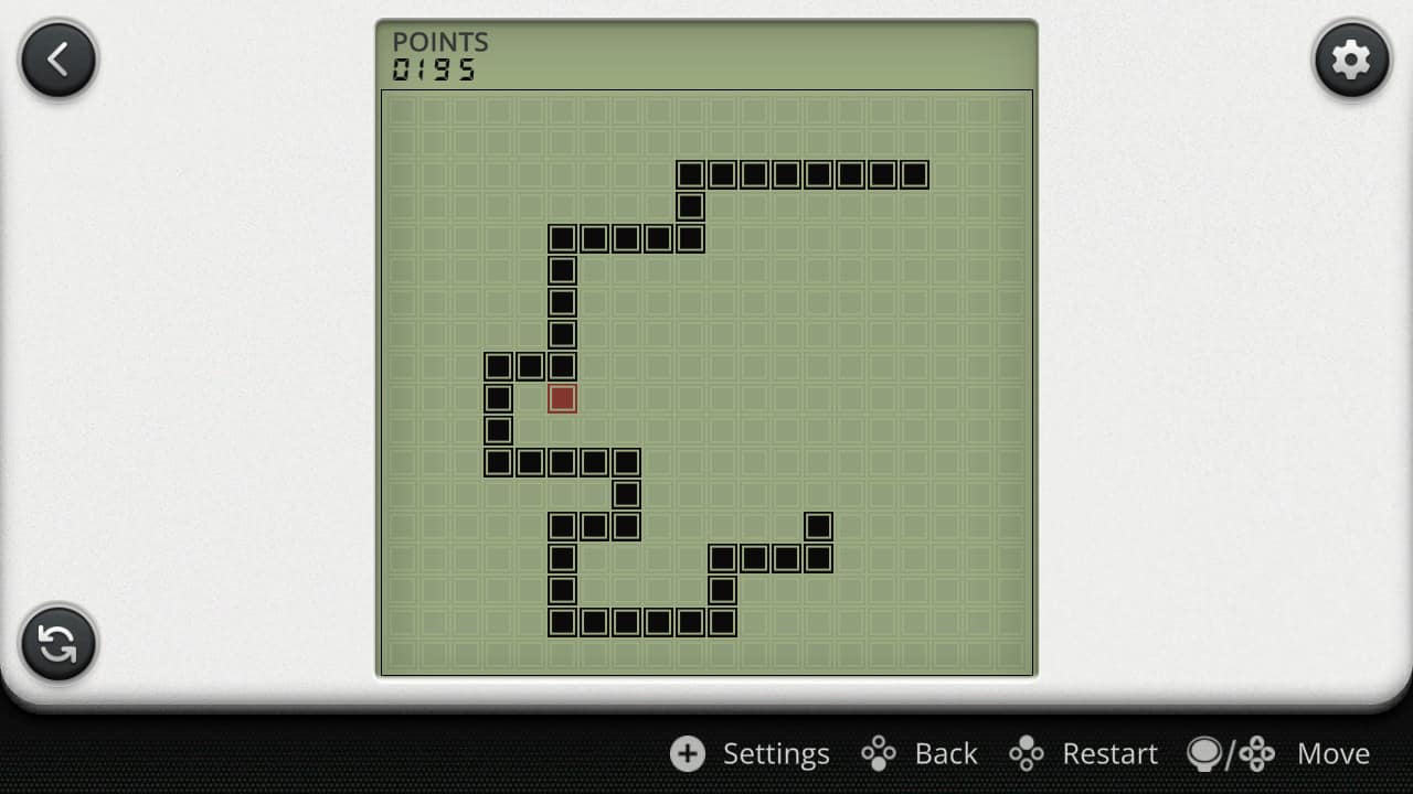 #2. Snake Game (Nintendo) By: Peaksel