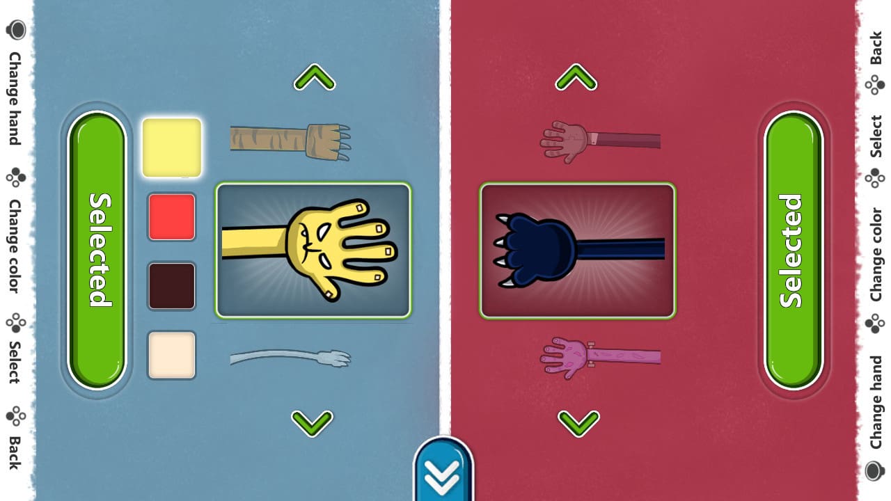 #4. Red Hands - 2 Player Games (Nintendo) Podle: Peaksel