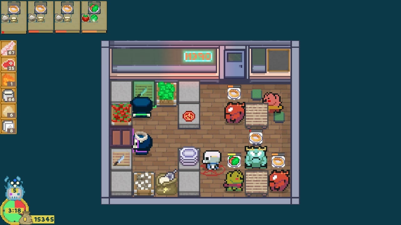 #1. Bone's Cafe (Nintendo) Bởi: Acute Owl Studio