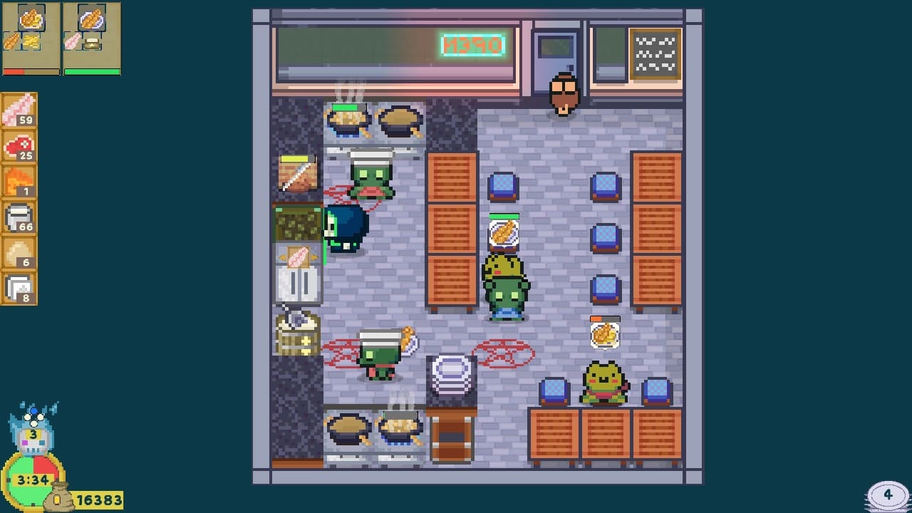 #2. Bone's Cafe (Nintendo) Bởi: Acute Owl Studio