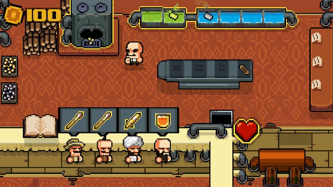 #6. Blacksmith Forger (Nintendo) Oleh: Weakfish Studio