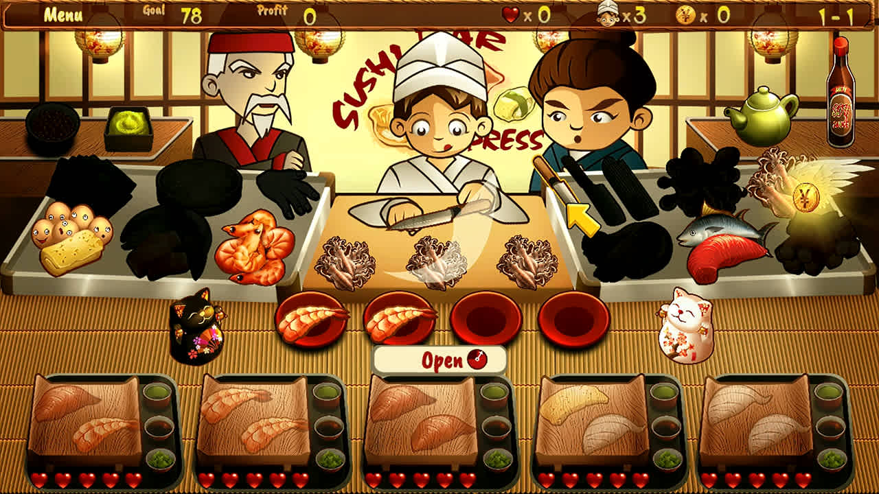 #1. Sushi Bar Express (Nintendo) 由: Funbox Media