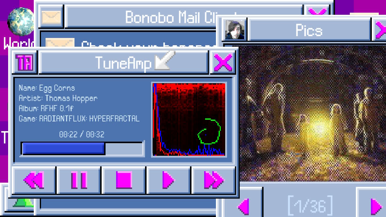 #6. Radiantflux Hyperfractal 4.0 (Nintendo) By: TACS Games