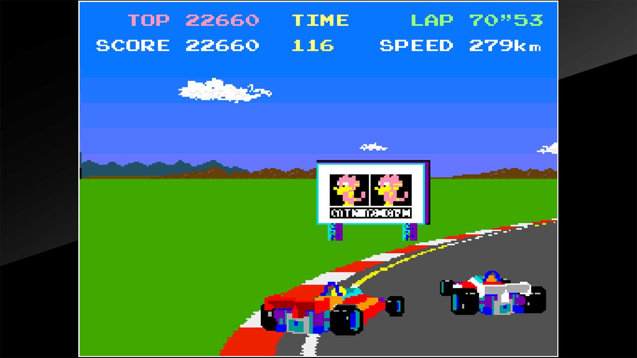 #5. Arcade Archives POLE POSITION (Nintendo) Podle: HAMSTER