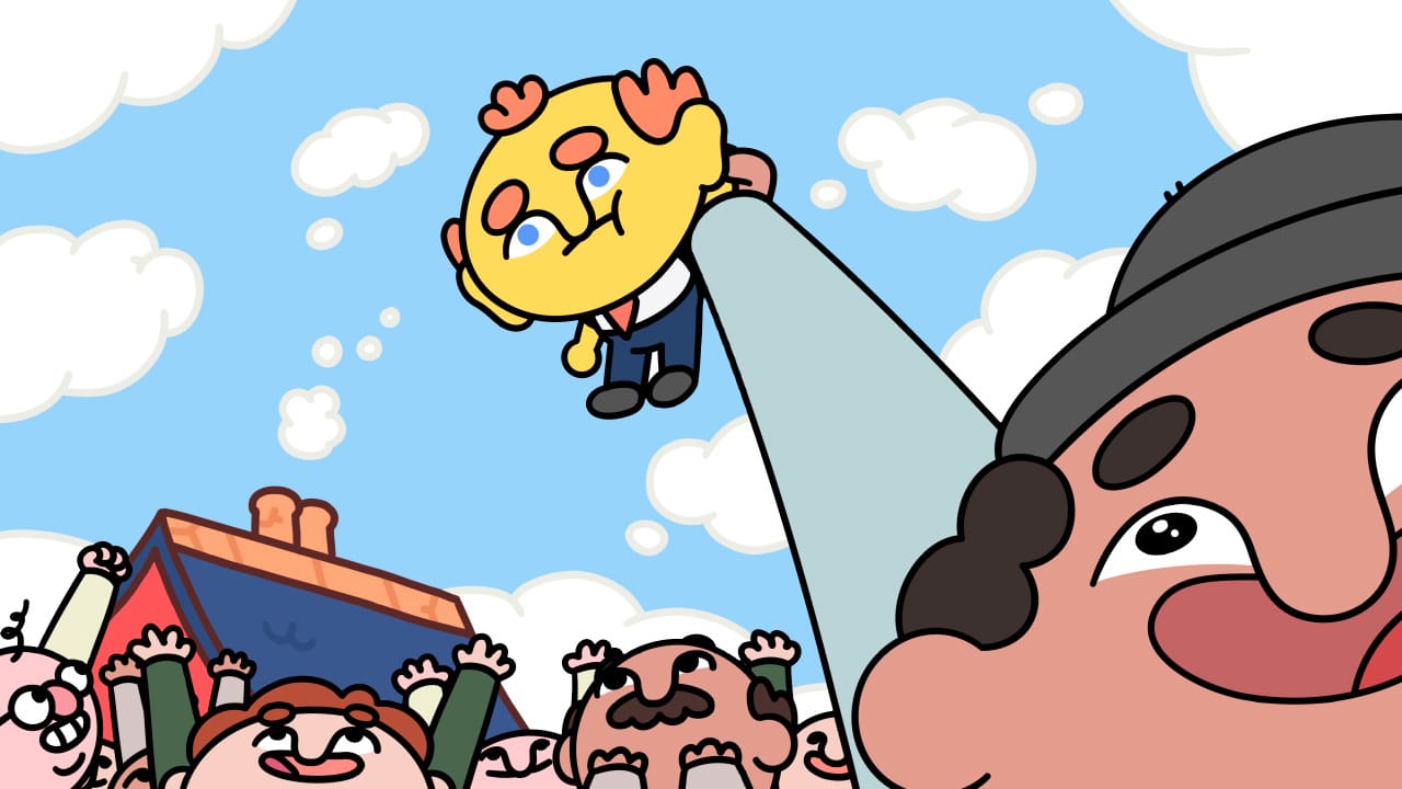 #3. Thank Goodness You're Here! (Nintendo) Ved: Panic