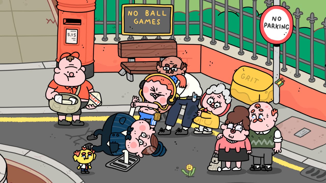 #4. Thank Goodness You're Here! (Nintendo) Ved: Panic