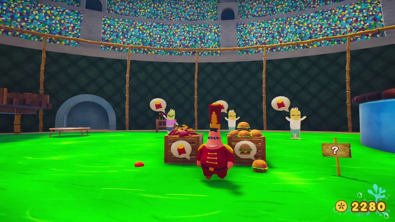 #4. SpongeBob SquarePants™: The Patrick Star Game (Nintendo) By: Outright Games