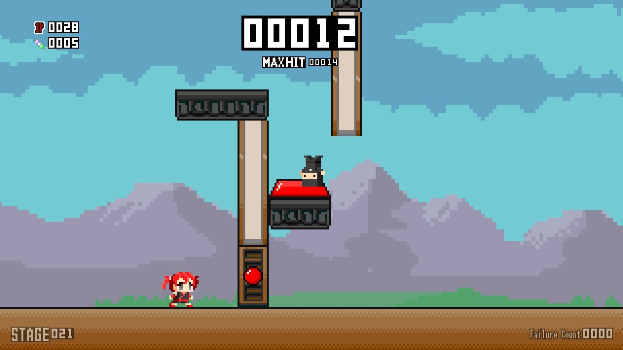 #4. Pixel Game Maker Series NINJA OTEDAMA R (Nintendo) Von: Gotcha Gotcha Games