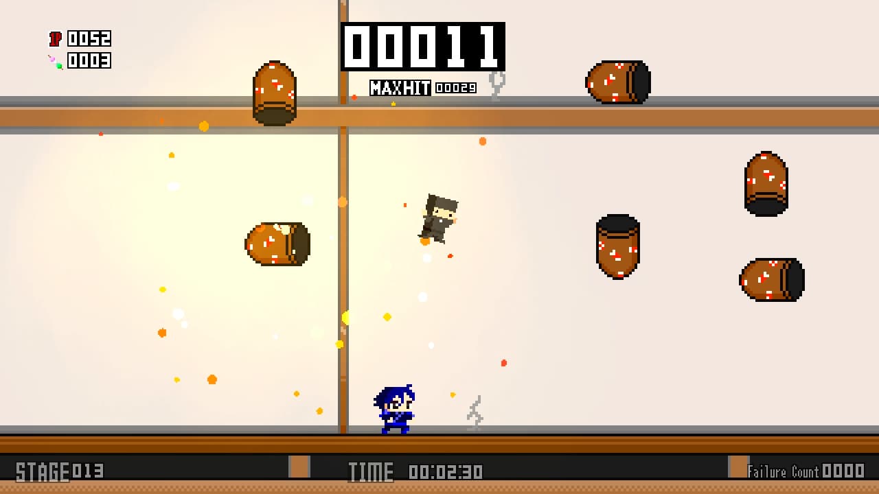 #2. Pixel Game Maker Series NINJA OTEDAMA R (Nintendo) Von: Gotcha Gotcha Games