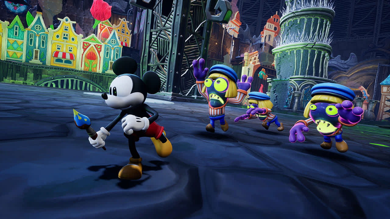 #2. Disney Epic Mickey: Rebrushed (Nintendo) 由: THQ Nordic