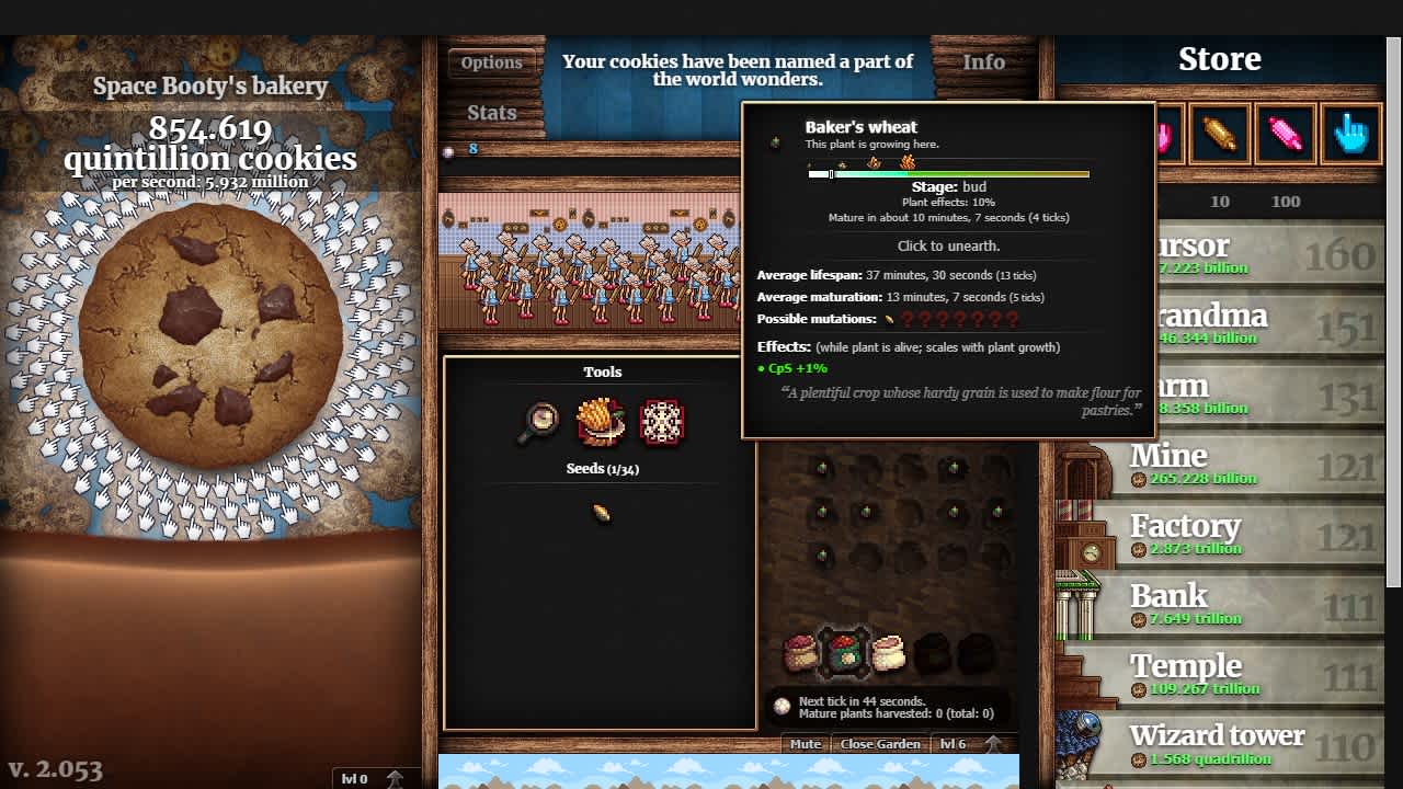 #5. Cookie Clicker (Nintendo) 由: DashNet