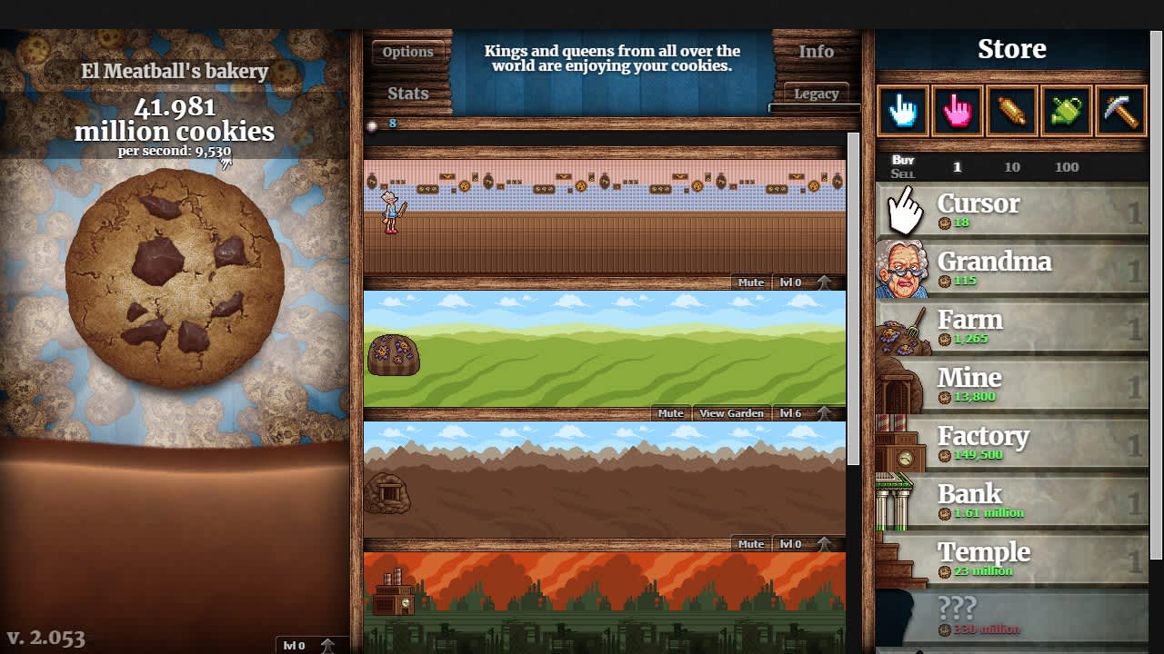 #2. Cookie Clicker (Nintendo) 由: DashNet
