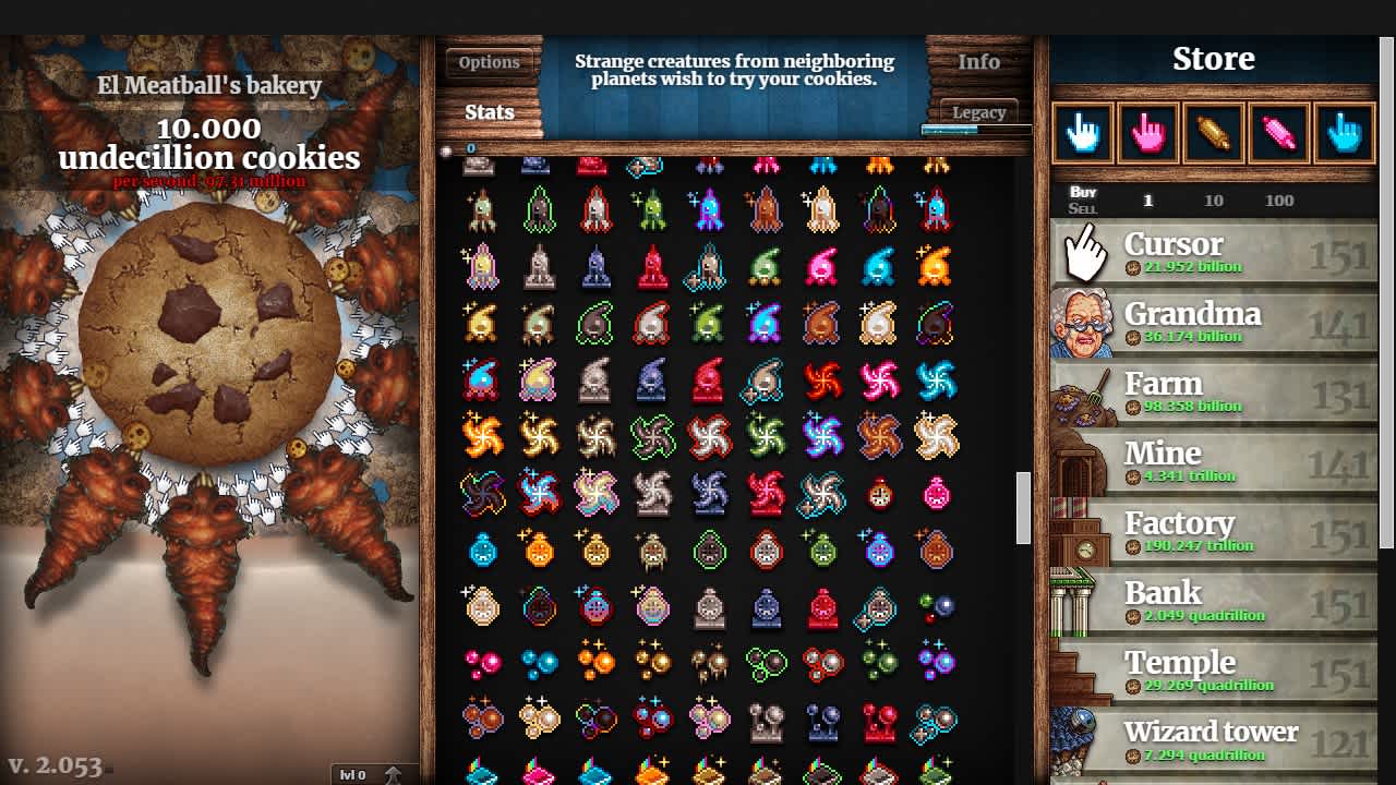 #4. Cookie Clicker (Nintendo) 由: DashNet