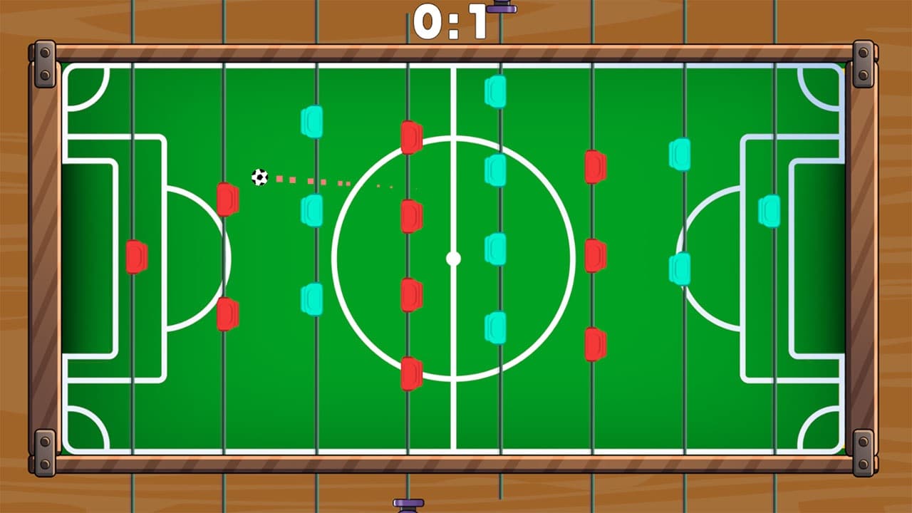 #3. Foosball League Cup: Arcade Table Football Simulator (Nintendo) By: Megame