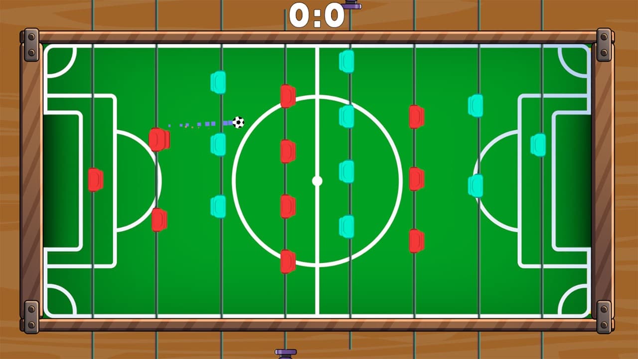 #1. Foosball League Cup: Arcade Table Football Simulator (Nintendo) By: Megame
