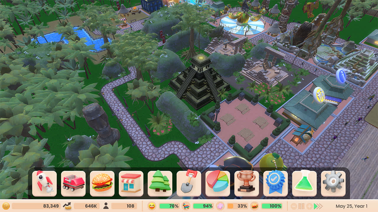 #3. RollerCoaster Tycoon Adventures Deluxe (Nintendo) Av: Atari