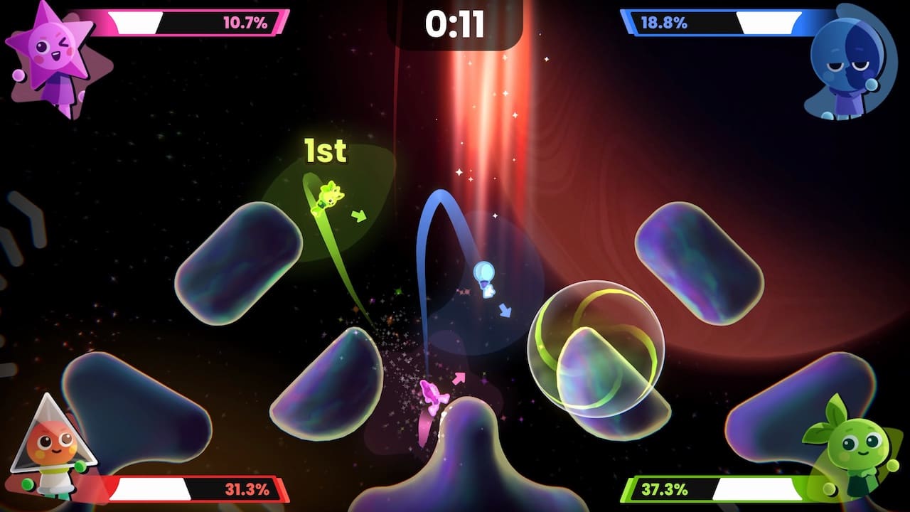 #6. Which Way Up: Galaxy Games (Nintendo) 来自: Turtle Flip Studio