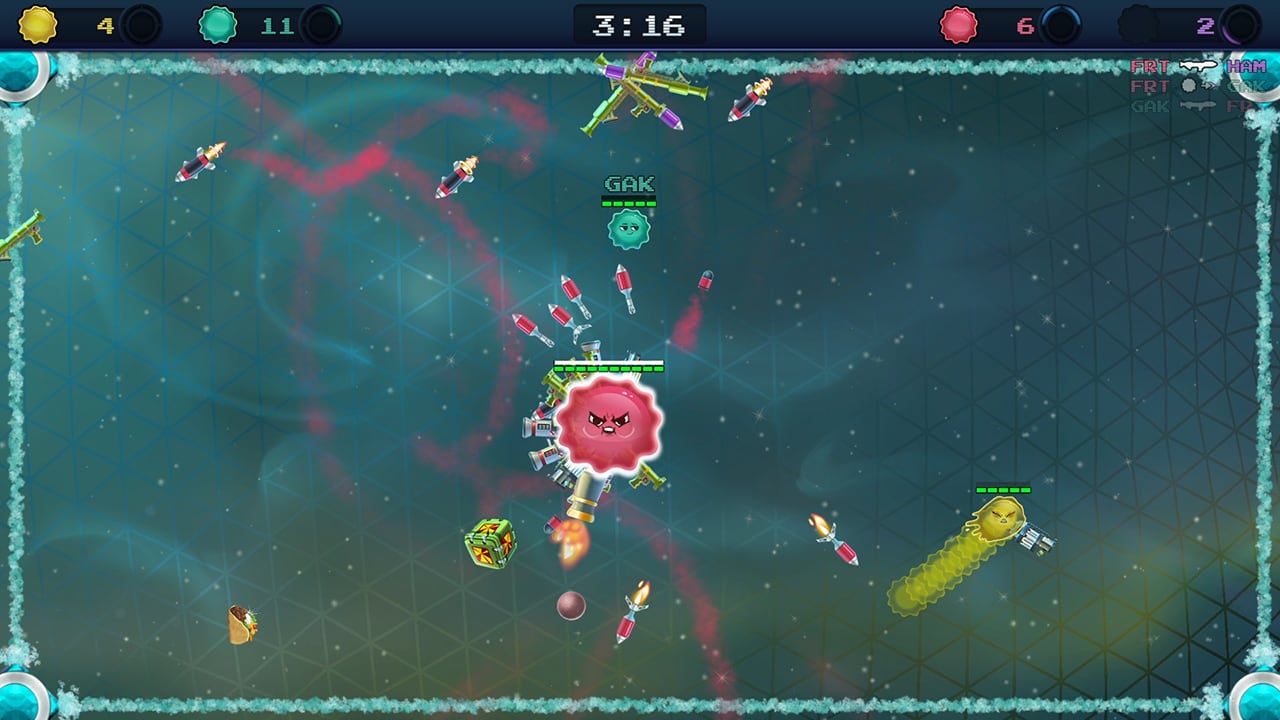 #6. Armed and Gelatinous: Couch Edition (Nintendo) 由: Three Flip Studios