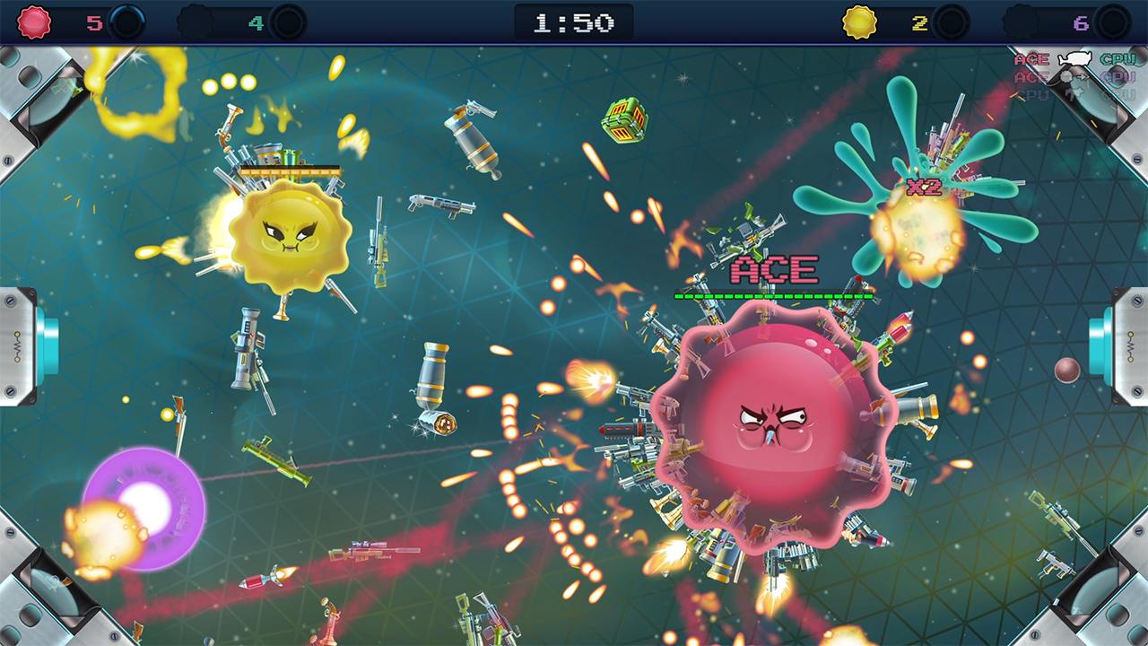 #1. Armed and Gelatinous: Couch Edition (Nintendo) 由: Three Flip Studios