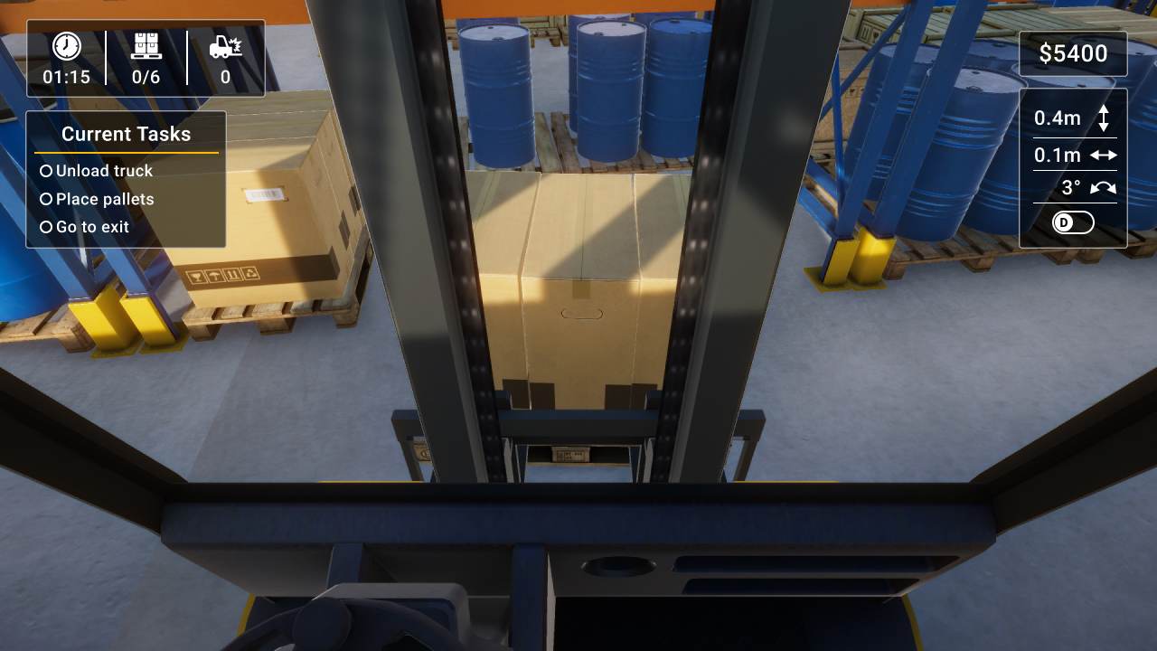 #2. Forklift Simulator 2023 (Nintendo) By: Halva Studio